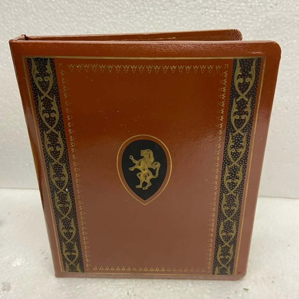 Leather Address Book 6x5”